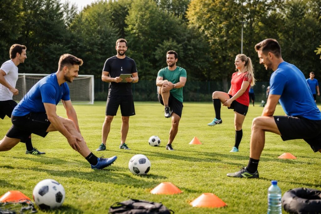 découvrez nos conseils pour reprendre le football en loisir en toute sécurité et éviter les blessures grâce à une préparation adaptée et des gestes protecteurs.