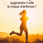 Femme courant dans un parc, illustrant les bienfaits et les mythes autour de la course à pied et de l'arthrose.