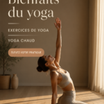 Femme faisant du yoga dans un cadre apaisant, mettant en valeur l'harmonie de son corps et de son esprit.