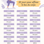 Femme effectuant des squats dans un environnement convivial
