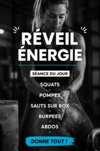 Femme faisant un entraînement matinal dans un parc