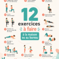 Femme faisant des exercices à la maison, inspirant un mode de vie actif.