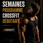 Une femme s'échauffe avant un entraînement de crossfit en plein air.