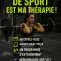 Femme faisant du sport dans un parc, sourire au visage, symbolisant le bien-être