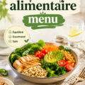 Un plat équilibré comprenant des légumes et des protéines, parfait pour un rééquilibrage alimentaire.