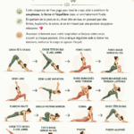 Une femme pratiquant le yoga dans un cadre serein, effectuant une posture fluide pour améliorer sa souplesse et sa force.