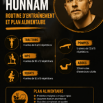 Portrait de Charlie Hunnam lors d'un entraînement, représentant un mode de vie actif et sain.