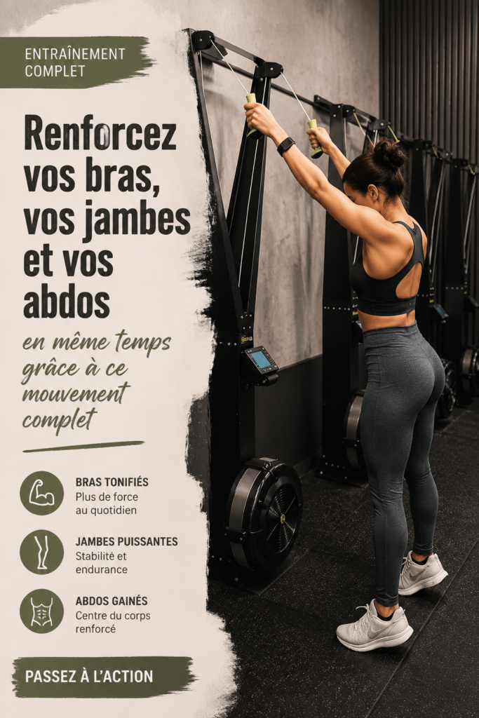 Femme s'entraînant avec des mouvements doux pour renforcer son corps