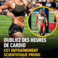 Femme en train de faire des exercices rapides à la maison pour un entraînement efficace.