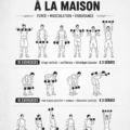 Image représentative de DAREBEE avec une femme s'entraînant à domicile.