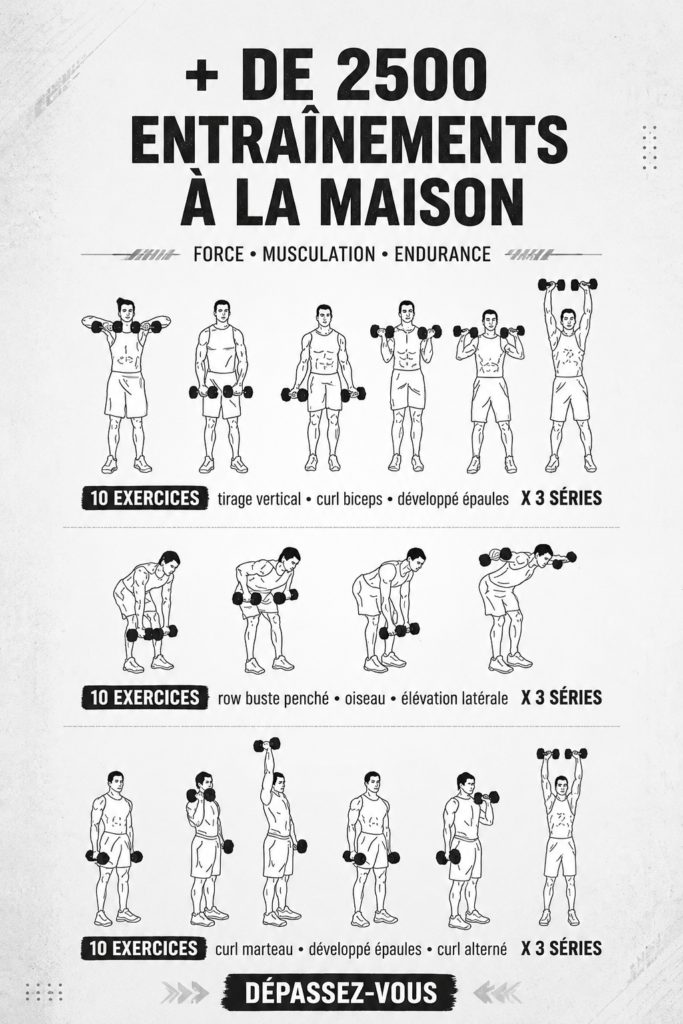 Image représentative de DAREBEE avec une femme s'entraînant à domicile.