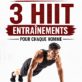 Femme en train de faire un entraînement HIIT à la maison, ciblant le tonus musculaire.
