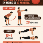 Femme réalisant un kettlebell swing dans une salle de sport