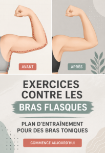 Femme en train de réaliser un exercice pour tonifier ses bras
