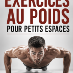 Femme s'entraînant dans un petit espace avec des exercices au poids du corps
