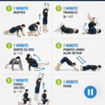 Femme pratiquant le HIIT en plein entraînement de Jiu-Jitsu.