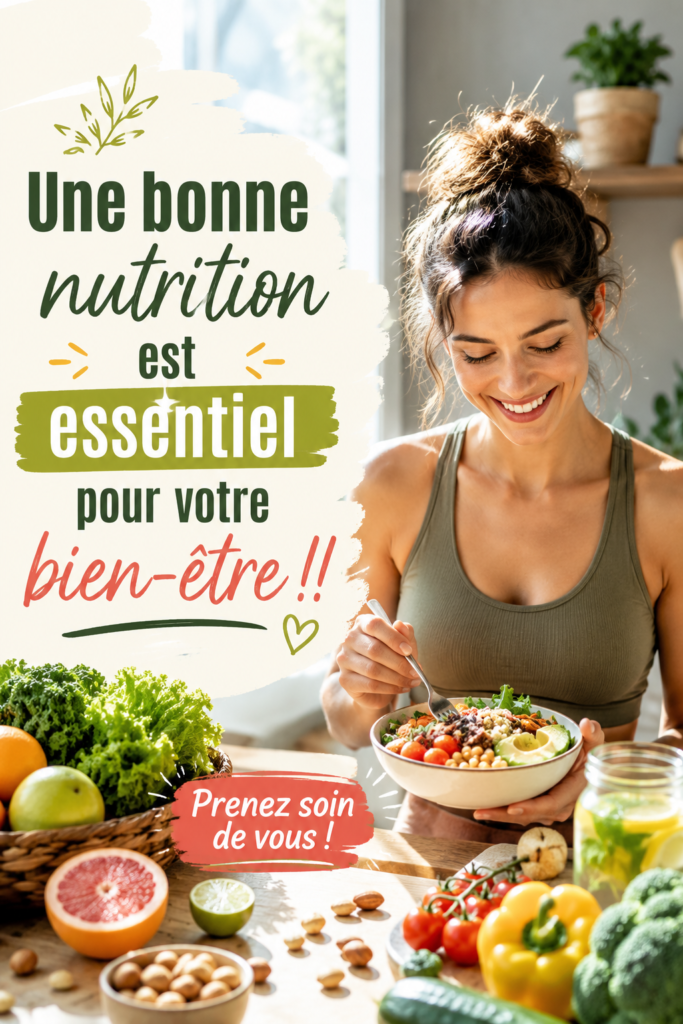Une table généreusement garnie de plats sains et colorés représentant une nutrition équilibrée.