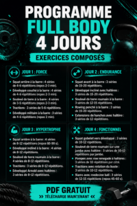 Femme s'entraînant avec des haltères dans un gymnase