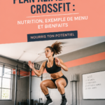Un plat riche et équilibré adapté aux adeptes du CrossFit, mettant en avant des aliments sains.