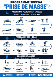 Femme pratiquant des exercices de musculation dans une salle de sport