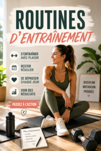 Femmes en train de suivre une routine d'entraînement dans un parc.