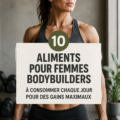 Plats colorés avec des aliments sains pour le bodybuilding et la nutrition sportive.