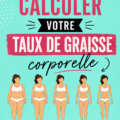 Femme faisant les calculs de son pourcentage de masse grasse avec un mètre ruban.