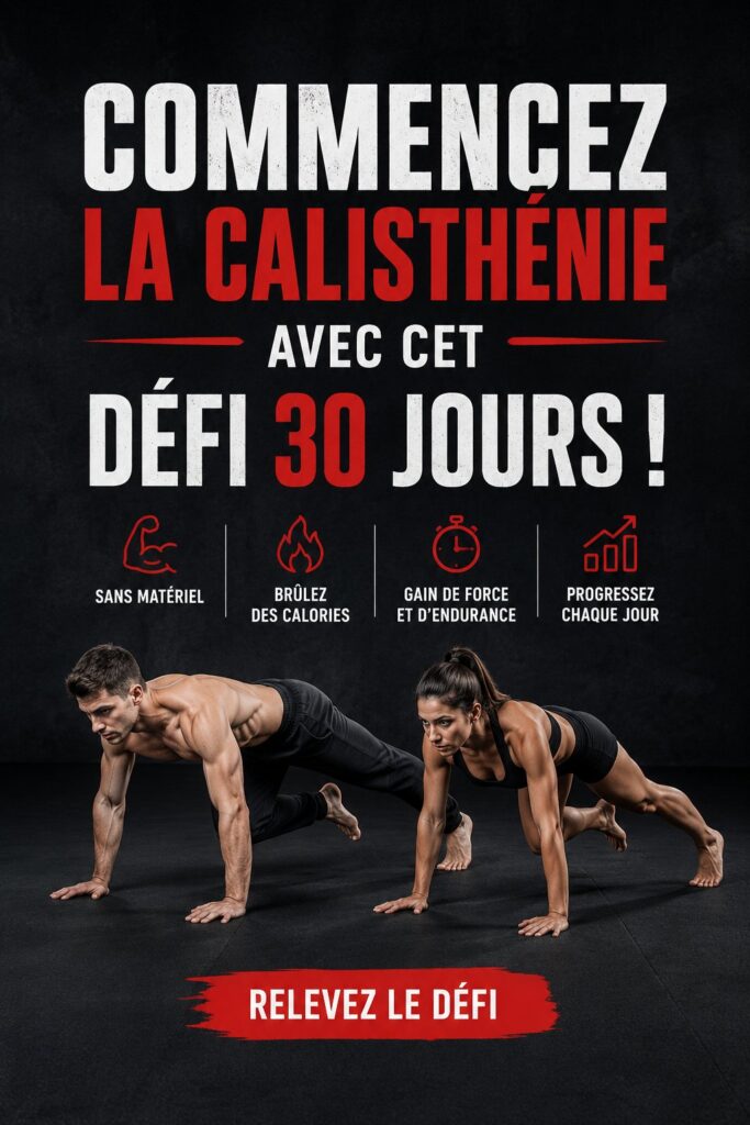 Femme effectuant un exercice de calisthénics, démonstration de force et d'équilibre.