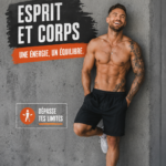 Femme pratiquant le yoga au bord de la mer, incarnant l'équilibre entre corps et esprit.