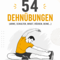 Femme s'étirant sur un tapis de yoga, illustrant des exercices pour améliorer la souplesse.