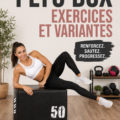 Femme utilisant une Plyo Box pour un entraînement efficace