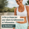 Femme souriante tenant une boisson saine pour la digestion