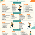 Femme faisant un entraînement HIIT avec poids dans un environnement de fitness.