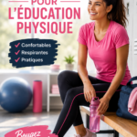 Femme en tenue de sport prête à faire de l'éducation physique
