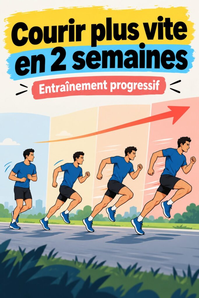 Femme courant sur une route, illustrant l'idée d'améliorer sa vitesse de course.