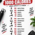 Femme en train de faire du jogging en plein air pour brûler des calories.