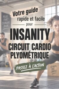 Femme s'entraînant lors d'un circuit cardio plyométrique dans une salle de sport