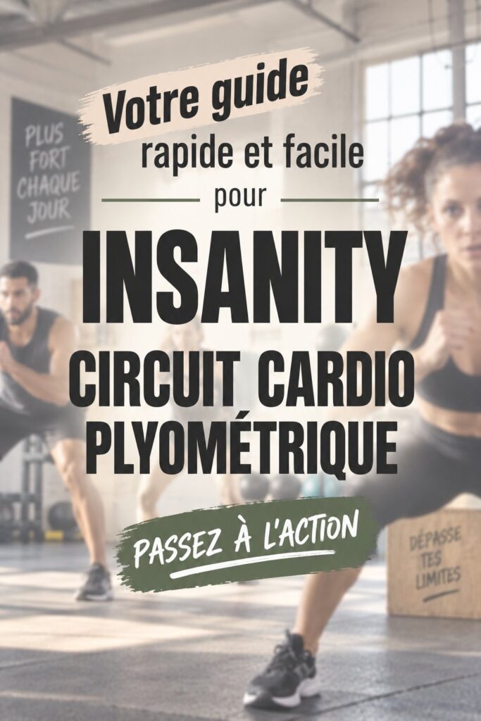 Femme s'entraînant lors d'un circuit cardio plyométrique dans une salle de sport