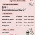 Femme en activité physique, effectuant un entraînement cardio à la maison.
