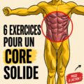 Femme effectuant des exercices de renforcement abdominal sur un tapis de yoga.