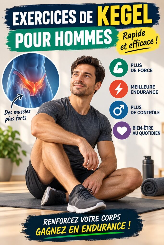 Femme pratiquant des exercices de Kegel pour renforcer son tonus musculaire
