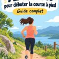Une femme courant joyeusement dans un parc, symbole de l'initiation à la course à pied