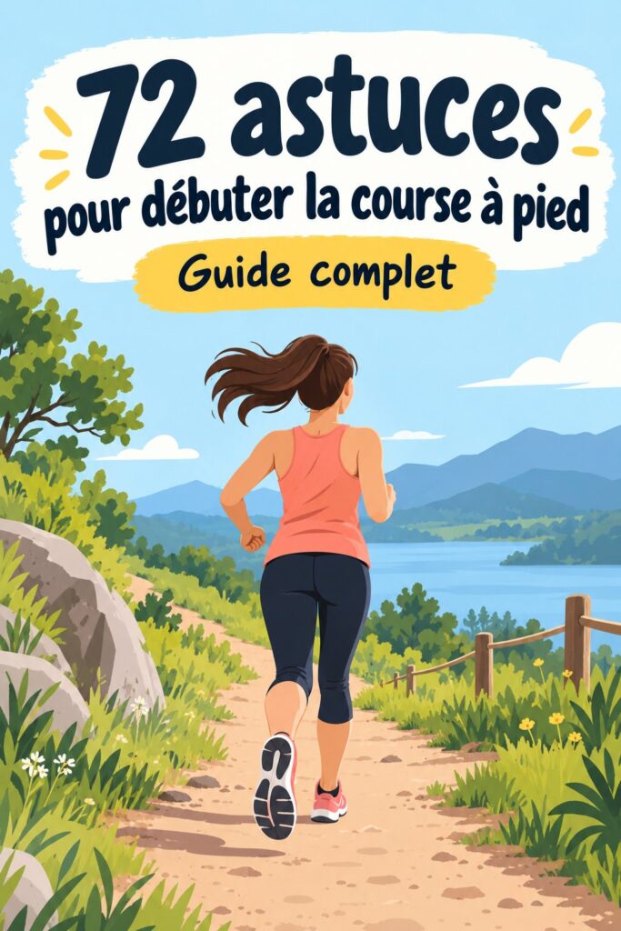 Une femme courant joyeusement dans un parc, symbole de l'initiation à la course à pied
