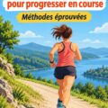 Femme courant en plein air, adoptant différentes allures d'entraînement pour améliorer sa vitesse