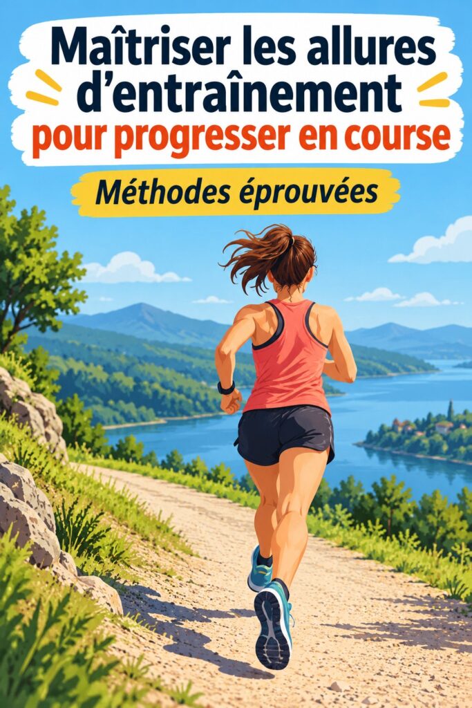Femme courant en plein air, adoptant différentes allures d'entraînement pour améliorer sa vitesse