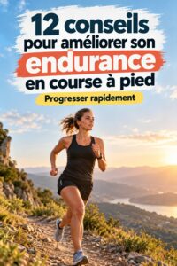 Femme en train de courir sur un chemin ensoleillé, symbolisant la course et l'endurance.
