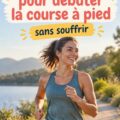 Femme souriante courant dans un parc, exprime le plaisir de la course à pied.