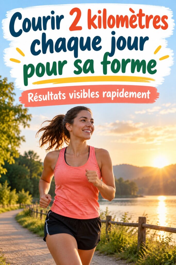 Femme courant dans un parc sur un chemin, montrant un style de vie actif et sain