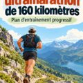 Femme en train de s'entraîner pour un ultramarathon de 160 kilomètres sur un chemin forestier.