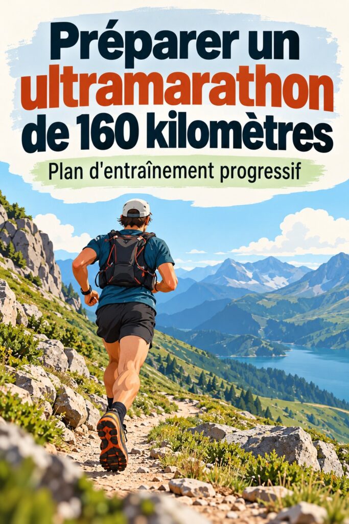 Femme en train de s'entraîner pour un ultramarathon de 160 kilomètres sur un chemin forestier.